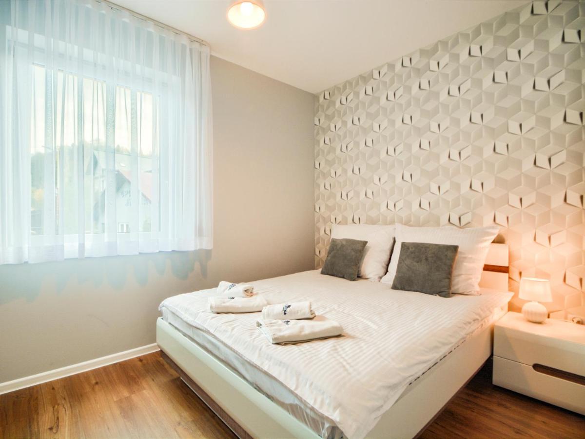 Apartamenty Szarotka วีสวา ภายนอก รูปภาพ