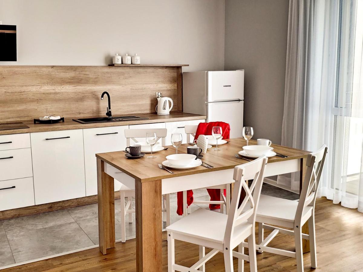 Apartamenty Szarotka วีสวา ภายนอก รูปภาพ