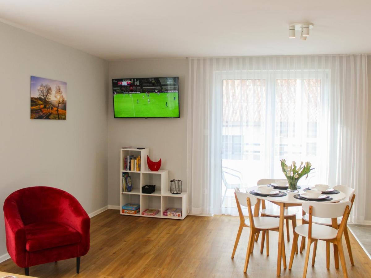 Apartamenty Szarotka วีสวา ภายนอก รูปภาพ